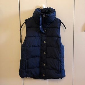 Blue Old Navy Puffer Vest